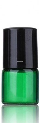 1 ml roller bottle - green