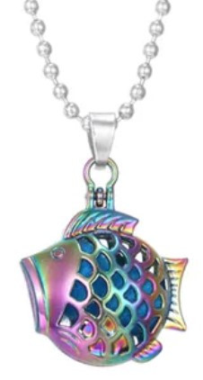 Aroma necklace - fish (20 mm)