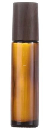 10 ml - es roll on illóolaj üveg - amber