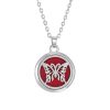 Aroma necklace - butterfly (20 mm)