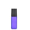 5 ml colorful roller bottle- black bottlecup - purple