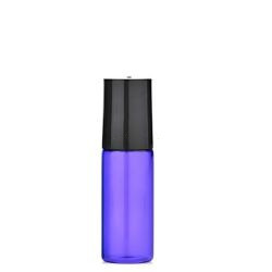 5 ml colorful roller bottle- black bottlecup - purple