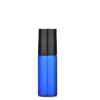 5 ml colorful roller bottle- black bottlecup -  blue