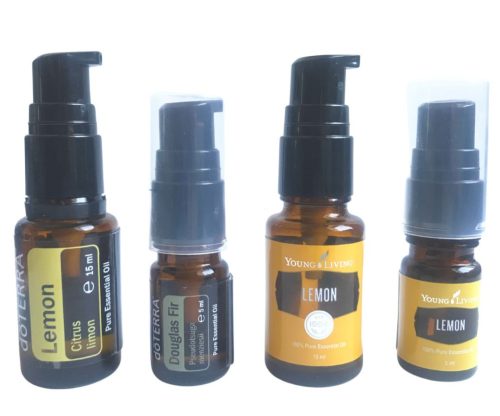 Cream pump head with cap for 15 ml bottles (for Doterra, Young Living)