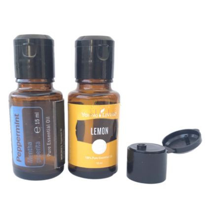 Flip-top head for 15 ml bottles (for Doterra, Young Living)