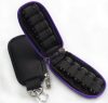  Essential oil holder bag with keychain - black