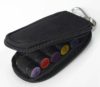  Essential oil holder bag with keychain - black