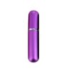 Bottle with spray head, aluminum cover - 5 ml (purple)