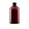  250 ml brown plastic bottle with pump head