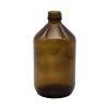 500 ml brown glass bottle with pump head