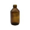 250 ml brown glass bottle with pump head