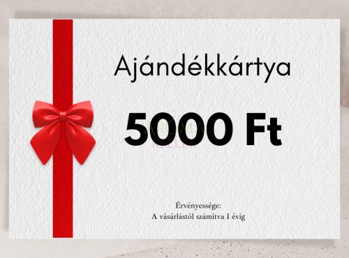 Ajándékkártya - 5000