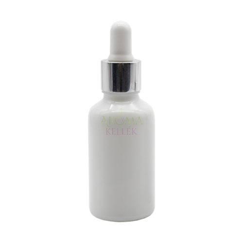 Pipettás üveg - 30 ml (fehér)