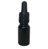 Pipettás üveg - 10 ml (fekete)