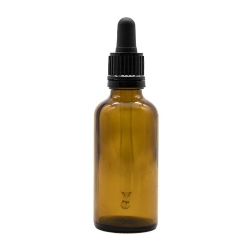 Pipettás üveg - 50 ml (amber)