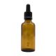 Pipettás üveg - 50 ml (amber)