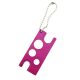 Metal opener for essential oil bottles - puder pink