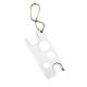 Metal opener for essential oil bottles - silver