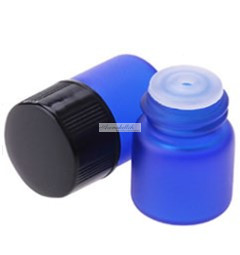 Sample bottle - darkblue (1 ml)