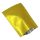 Aluminium foil heat seal - 5x7 cm - gold