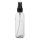  Brown plastic bottle with spray head - 100 ml