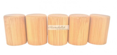 Bambusz kupak roll-on üvegekre (5 db)