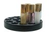  Essential oil holder - for 10 ml bottles (green-black)