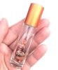  Sacral chakra roller bottle for essential oils - with minerals