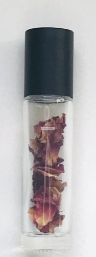  Roll-on bottle with rose flowers