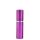 Pumpás head glass with metal case - 10 ml - shinning purple