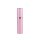 Pumpás head glass with metal case - 10 ml - pink