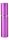 Parfume glass with metal case - 10 ml - shinning purple