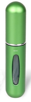  Refillable mini perfume bottle - 5 ml (green)