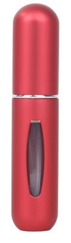 Újratölthető mini parfümös üveg - 5 ml (piros)