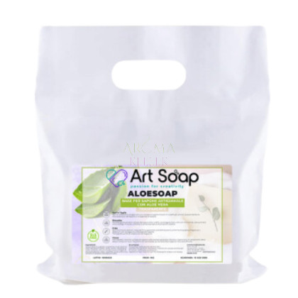 Aloe vera melt and pour szappanalap - 1kg