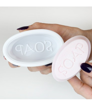 Oval soap mold