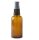  Pump, cream bottle - amber - 100 ml